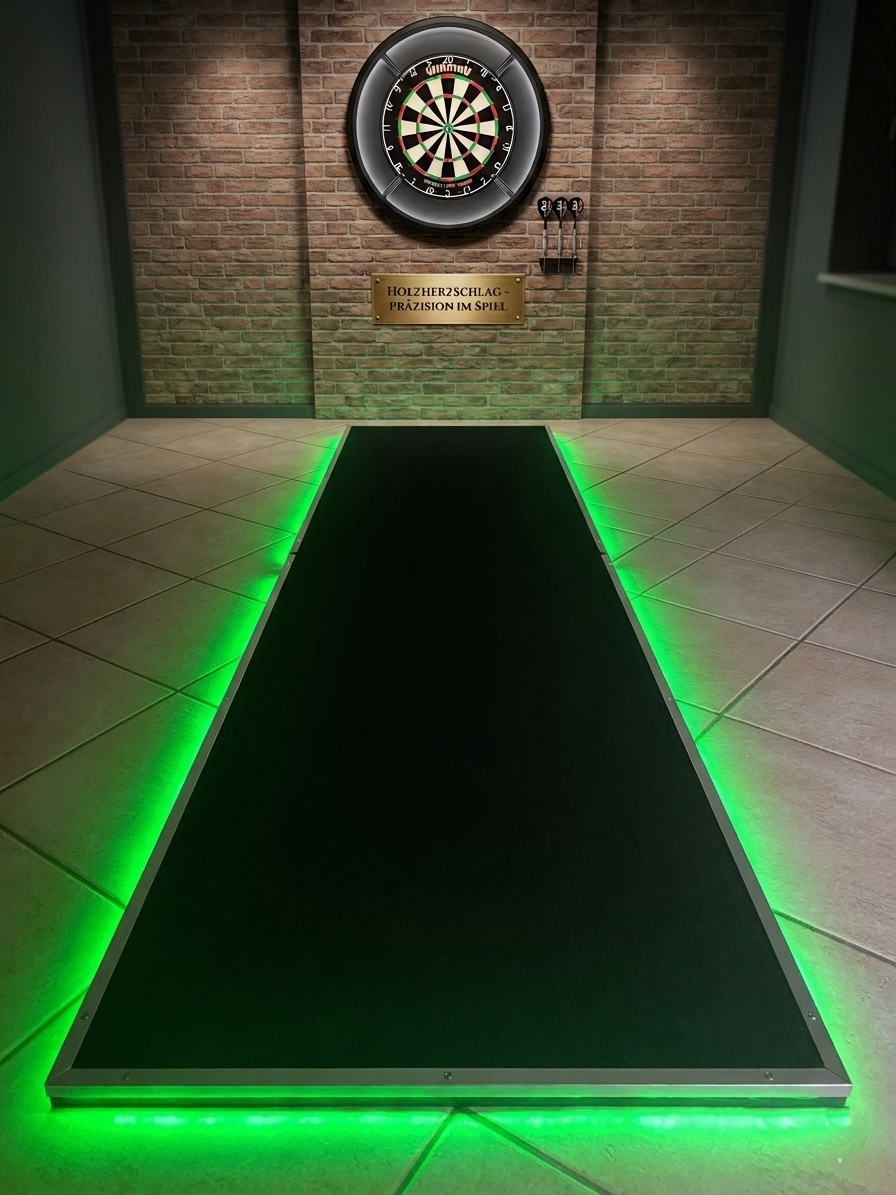 Dart-Oche LED grün